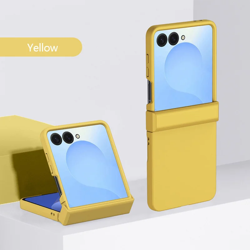 Bunte Plastik Hülle/Case inkl. Kantenschutz für Samsung Galaxy Z Flip 7 FE, 7, 6, 5, 4, 3 | ZITOCASES®