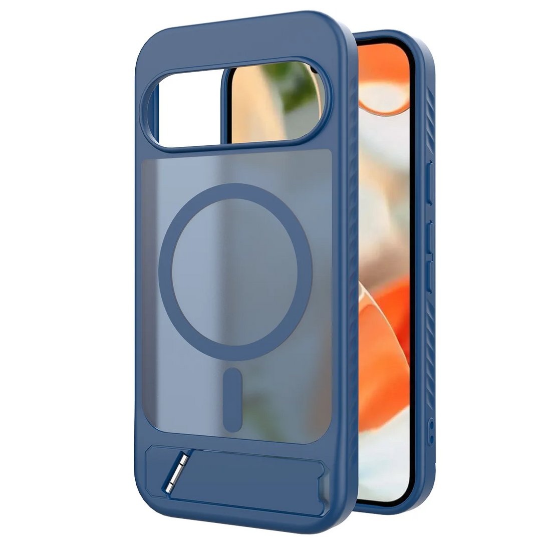 Transparente/Matte MagSafe/Magnet Plastik Hülle/Case inkl. Ständer/Auflage für Google Pixel 10, 10 Pro, 10 Pro XL, 9, 9 Pro, 9 Pro XL, 9A, 8, 8 Pro, 8A, 7, 7 Pro, 7A, 6, 6A, 6 Pro, 5, 4, 4 XL, 4A, 3, 3 Xl, 3A, 3A XL | ZITOCASES®