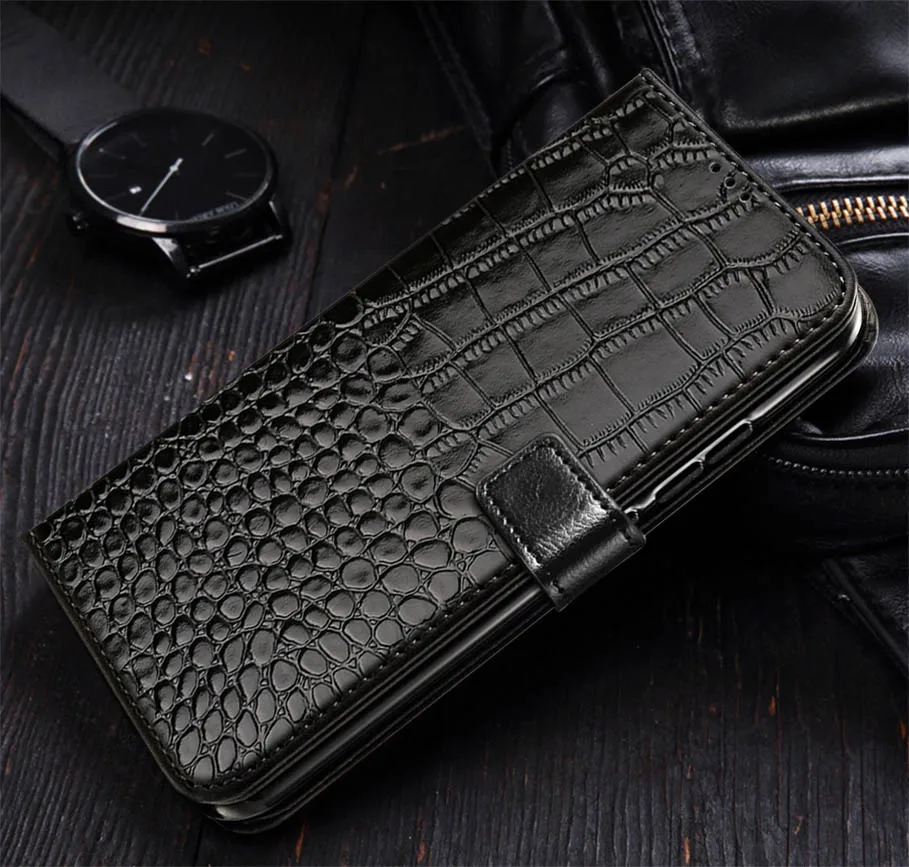 SALE | BlackBerry Motion | Krokodil-Leder Klapp Hülle/Case | ZITOCASES®