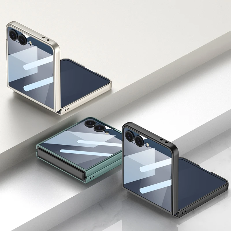 Dünne MagSafe/Magnet Silikon Vollschutz Hülle/Case für Samsung Galaxy Z Flip 7 FE, 7, 6, 5, 4, 3 | ZITOCASES®