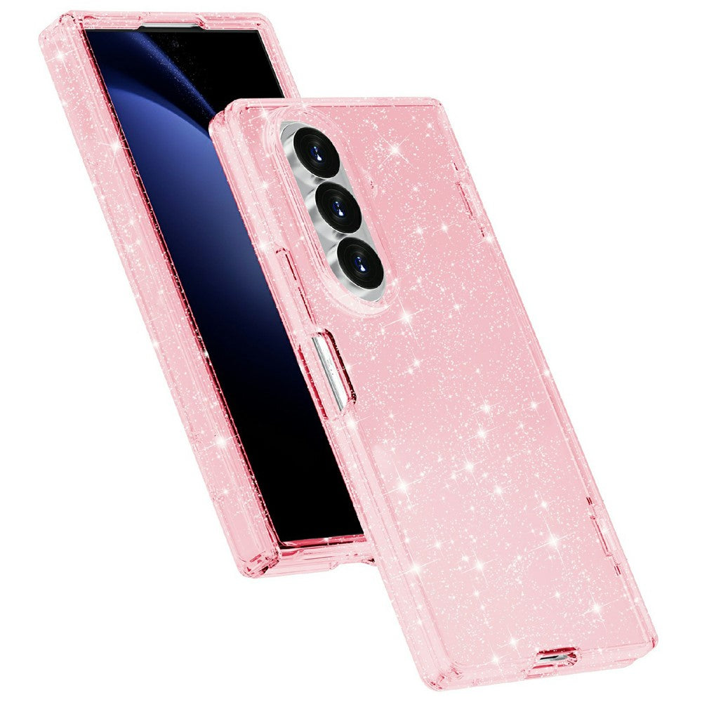 Transparente/Glitzer Hülle/Case für Samsung Galaxy Z Fold 8 Ultra | ZITOCASES®