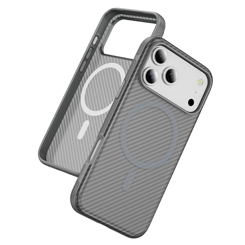 Carbon Optik MagSafe/Magnet Silikon Hülle/Case für iPhone 18 Pro, 18 Pro Max | ZITOCASES®
