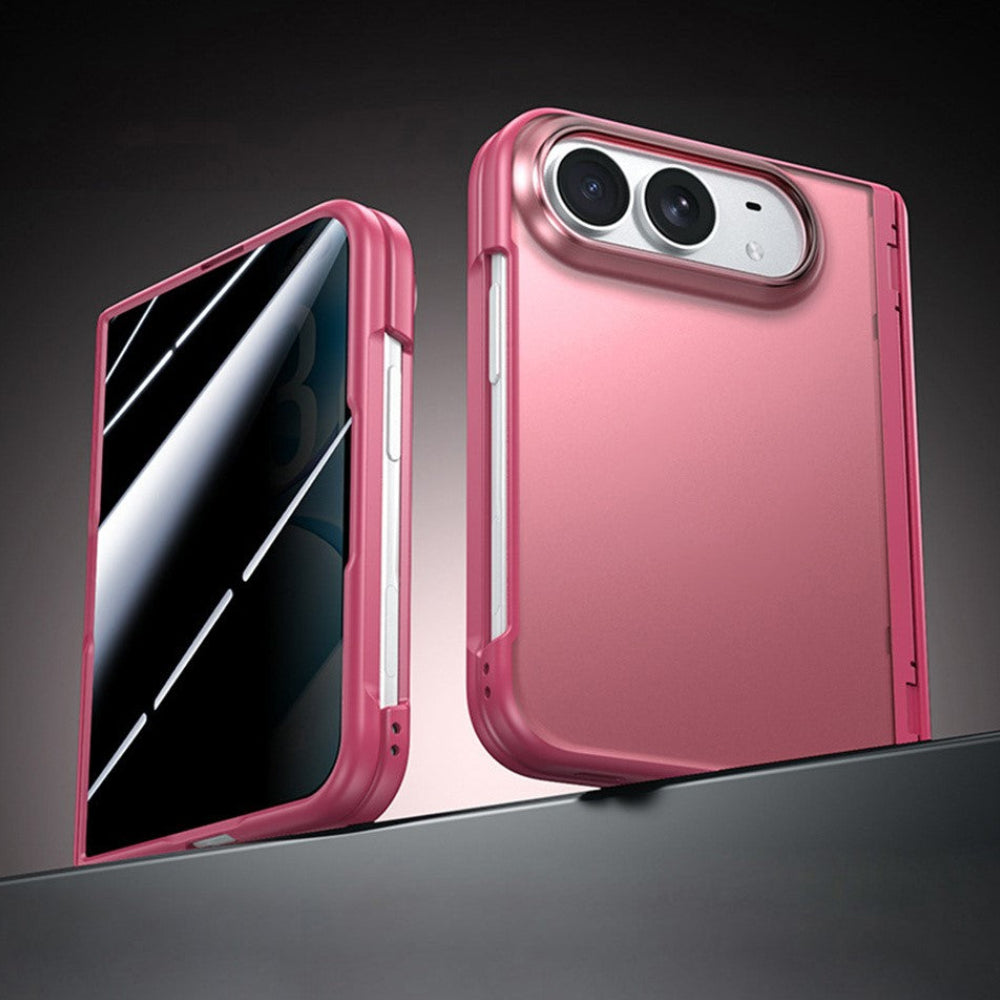 Matte/Transparente Vollschutz [SICHTSCHUTZ] Hülle/Case mit integriertem Ständer für iPhone Ultra | ZITOCASES®
