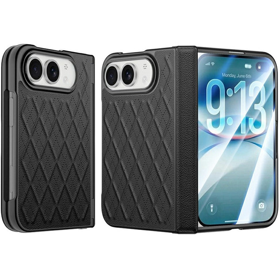 Karierte/Kunstleder Vollschutz [KLARSICHT] Hülle/Case für iPhone Ultra | ZITOCASES®