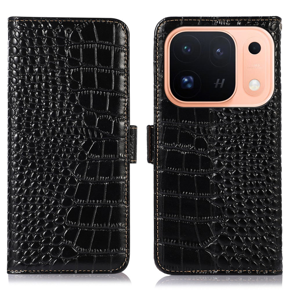 Krokodil-Leder Optik Kunstleder Klapphülle/Flipcase für Oppo Find X10, X10 Pro Max