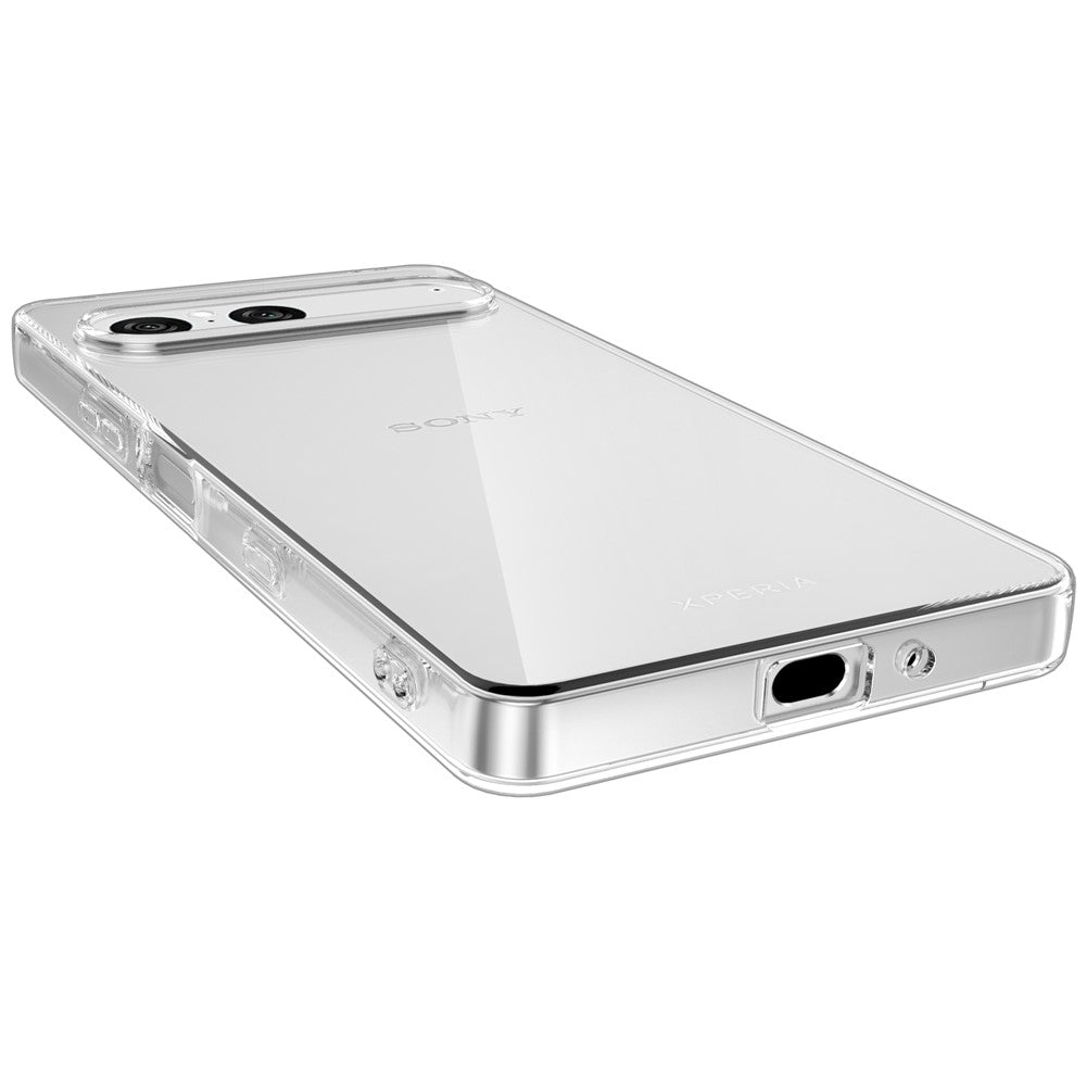 Dünne/Transparente Silikon Hülle/Case für Sony Xperia 10 VIII