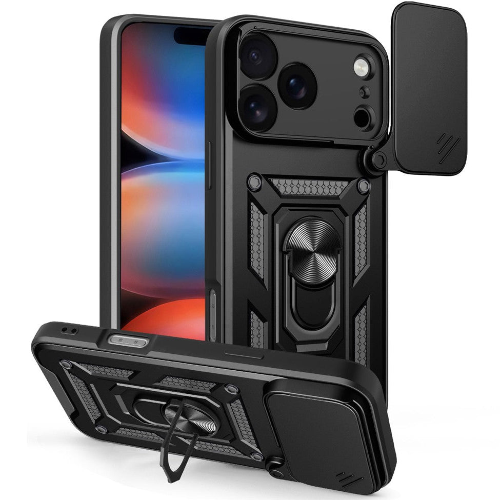 Outdoor/Magnet Hülle/Case mit verschiebbarer Kameraabdeckung für iPhone 18 Pro, 18 Pro Max | ZITOCASES®