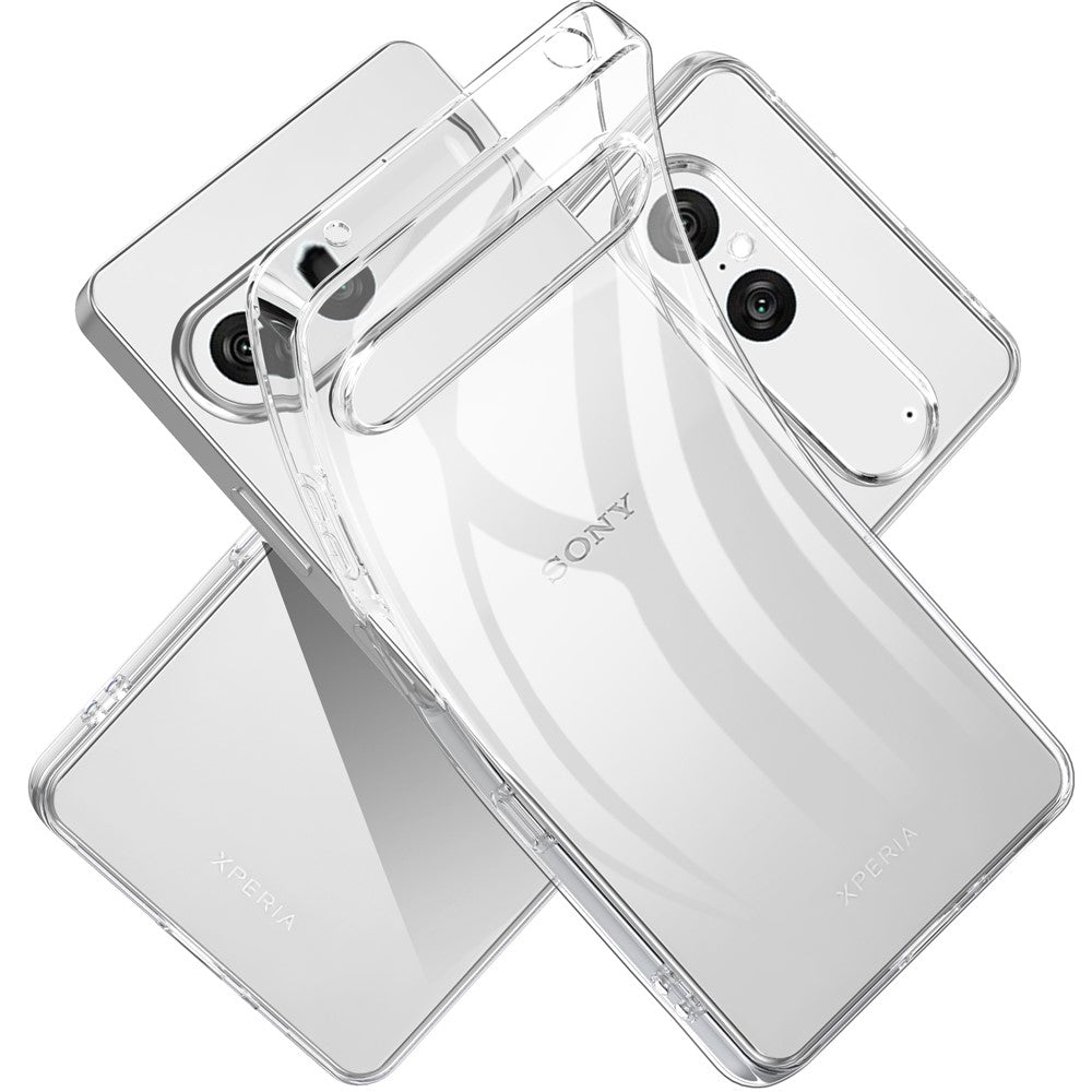 Dünne/Transparente Silikon Hülle/Case für Sony Xperia 10 VIII