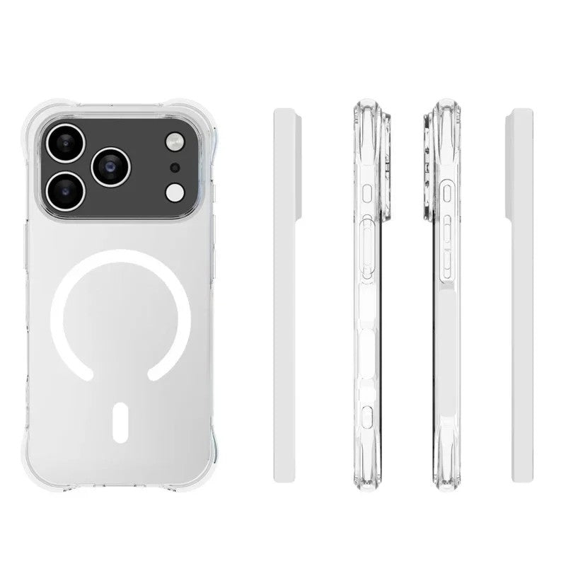 Transparente Airbag MagSafe/Magnet Silikon Hülle/Case für iPhone 18 Pro, 18 Pro Max | ZITOCASES®
