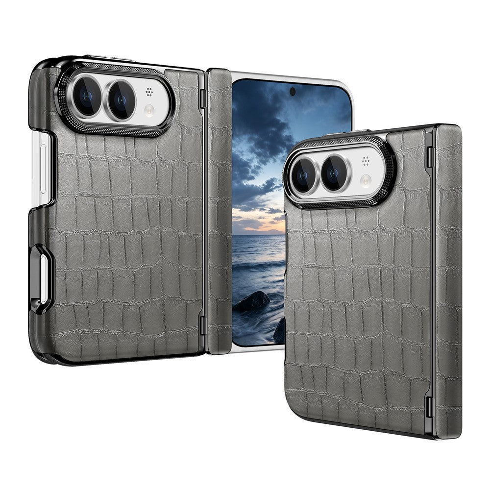 Stoßfeste Krokodil-Leder Optik Silikon/Hartplastik Hülle/Case für iPhone Ultra | ZITOCASES®