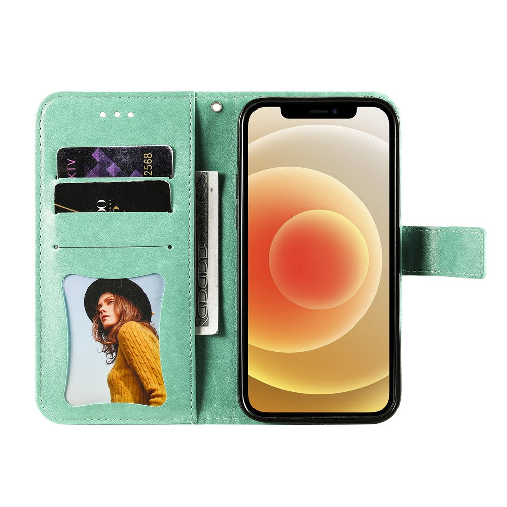 Blumen/Mandala Kunstleder Klapphülle/Flipcase für iPhone 18 Pro, 18 Pro Max | ZITOCASES®