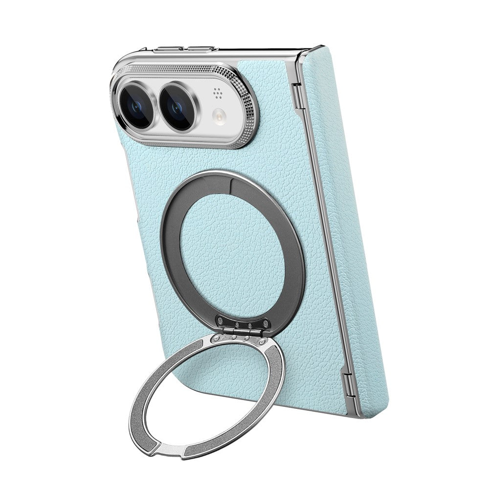 Stoßfeste Kunstleder MagSafe/Magnet Hülle/Case mit integriertem Ständer für iPhone Ultra | ZITOCASES®