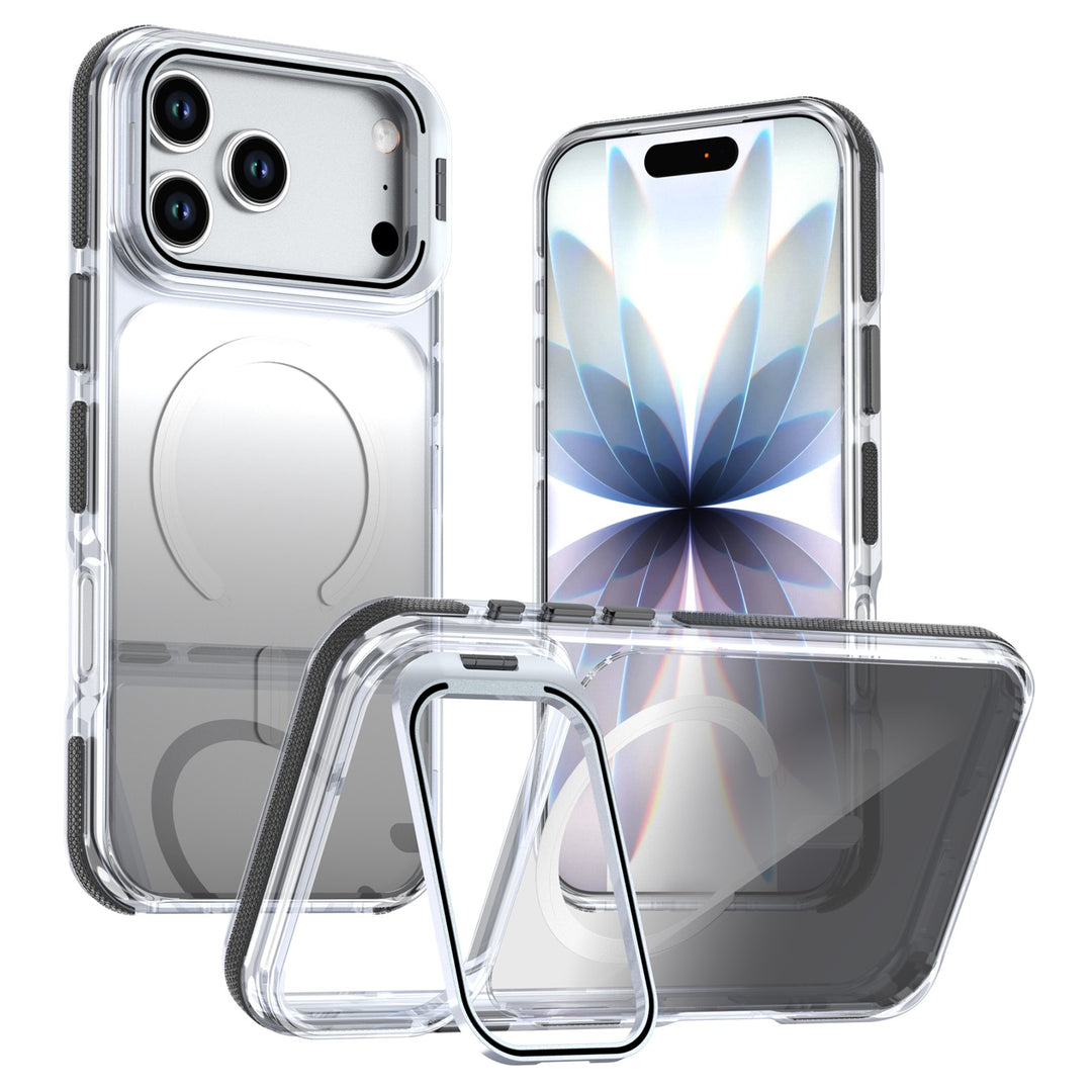 Stoßabsorbierende MagSafe/Magnet Hülle/Case mit klappbarer Kameraabdeckung für iPhone 18 Pro, 18 Pro Max | ZITOCASES®