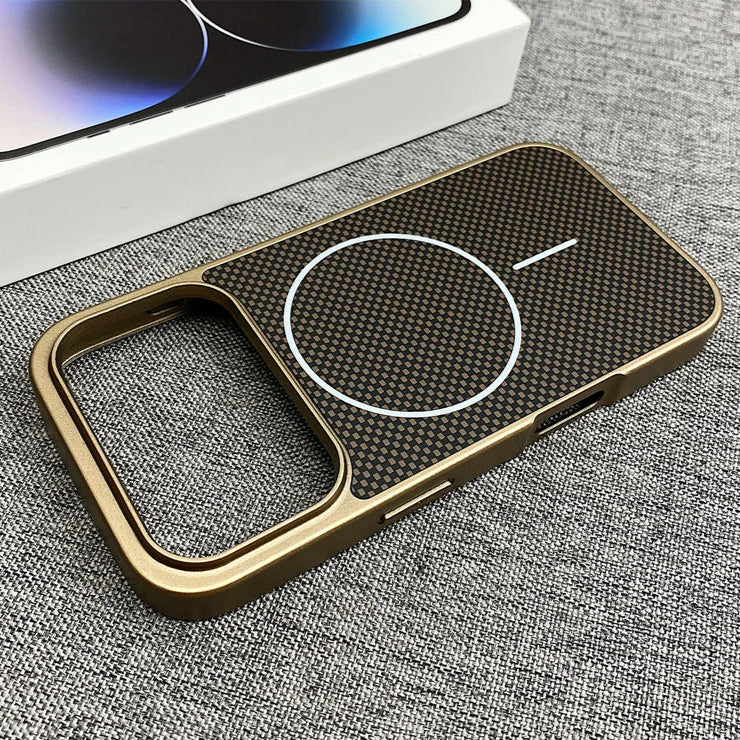 Carbon Optik MagSafe/Magnet Silikon Hülle/Case für iPhone 17 Pro, 17 Pro Max | ZITOCASES®