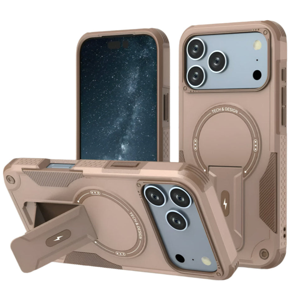 Bunte Outdoor MagSafe/Magnet Hülle/Case mit integriertem Ständer für iPhone 17 Pro, 17 Pro Max | ZITOCASES®