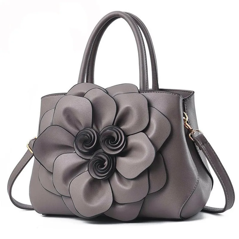 3D Blumen Kunstleder Hand/Trage/Schulter/Umhänge-Tasche | ZITOCASES®