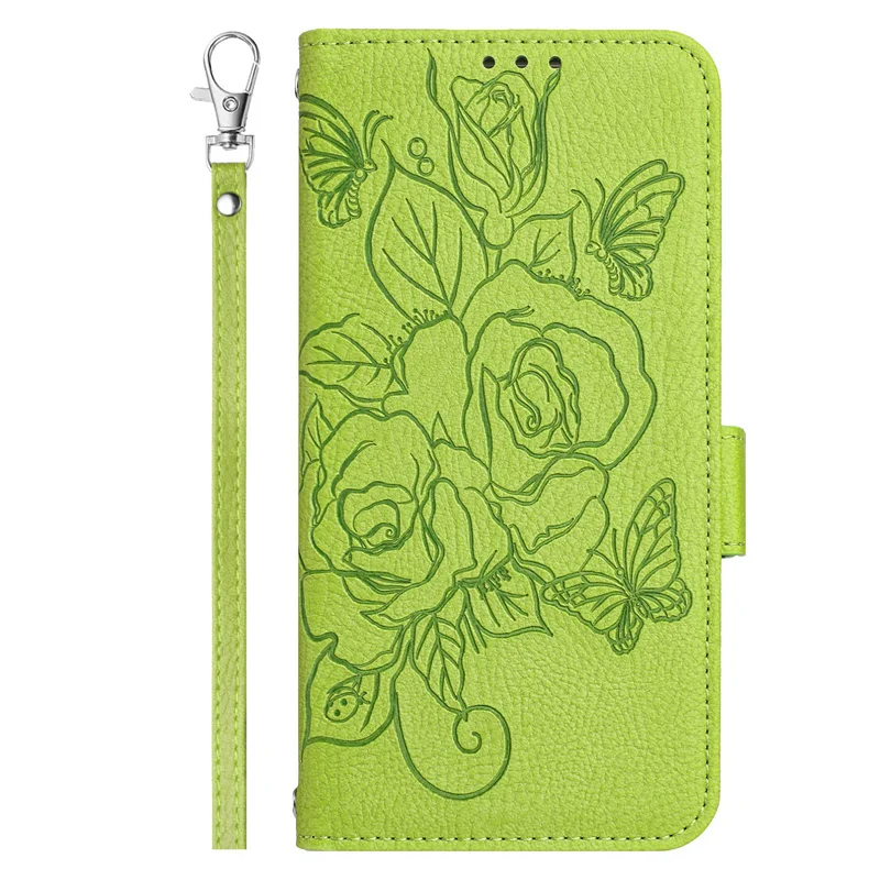 Elegante Rosen Kunstleder Klapp Hülle/Flip Case für  HTC U24 Pro, U23 Pro | ZITOCASES®