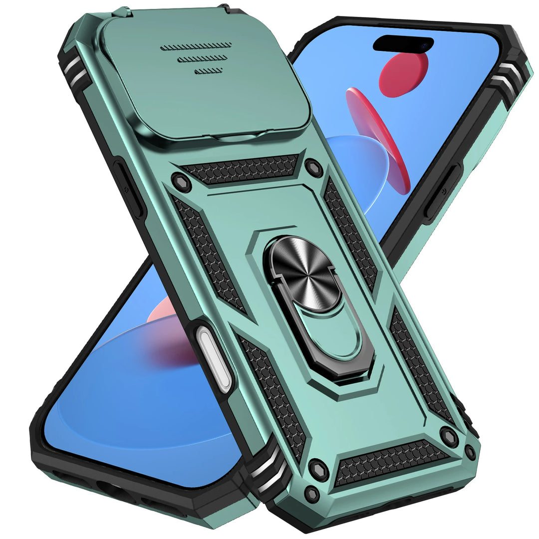 Robuste Outdoor/Magnet Hülle/Case mit klappbarer Kameraabdeckung für iPhone 17 Pro, 17 Pro Max | ZITOCASES®