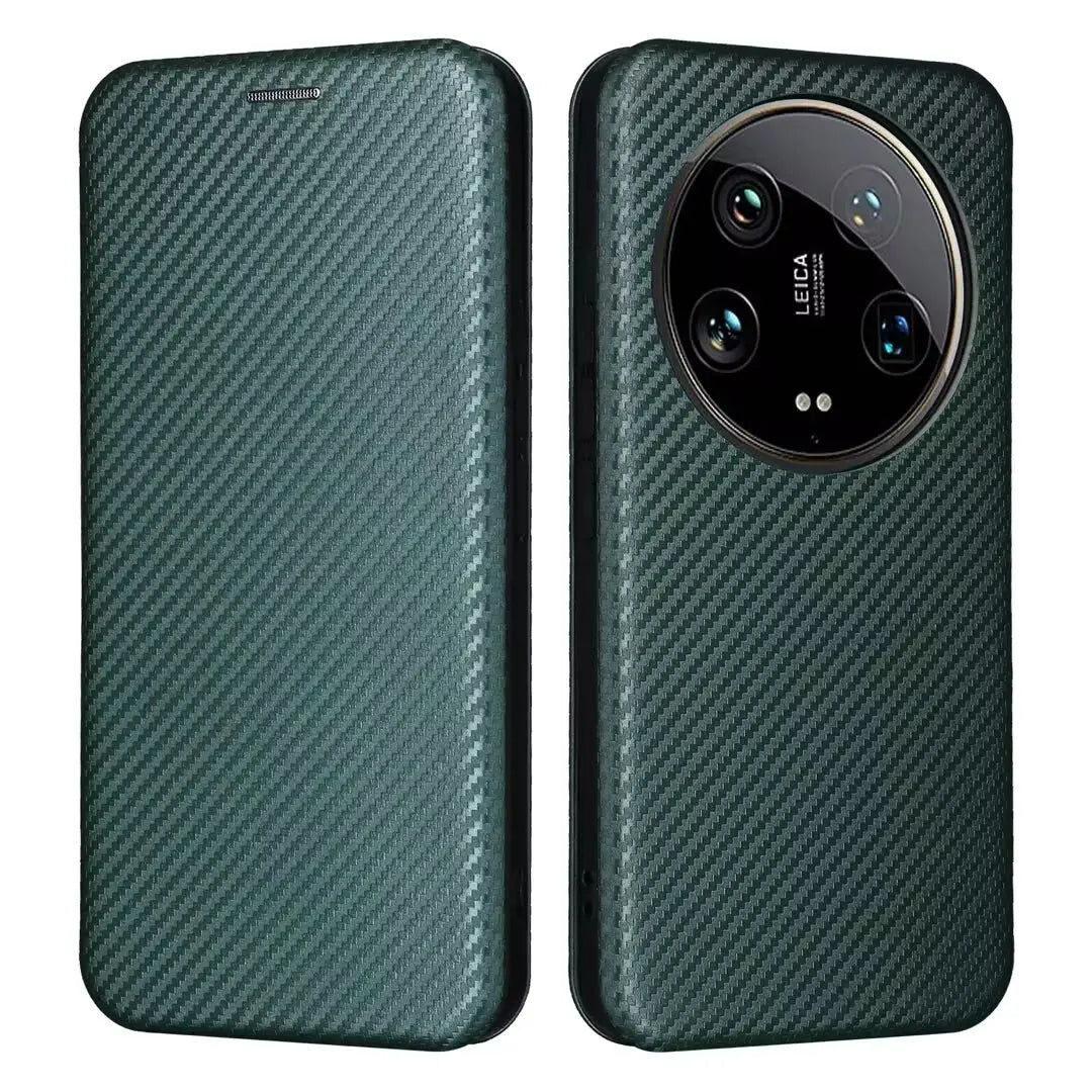 Carbon Klapp Hülle/Flip Case für Xiaomi Redmi Note-Serie | ZITOCASES®