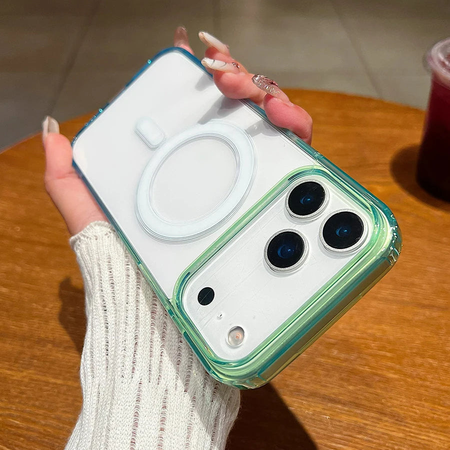 Bunte/Transparente MagSafe/Magnet Hülle/Case für iPhone 17 Pro, 17 Pro Max | ZITOCASES®