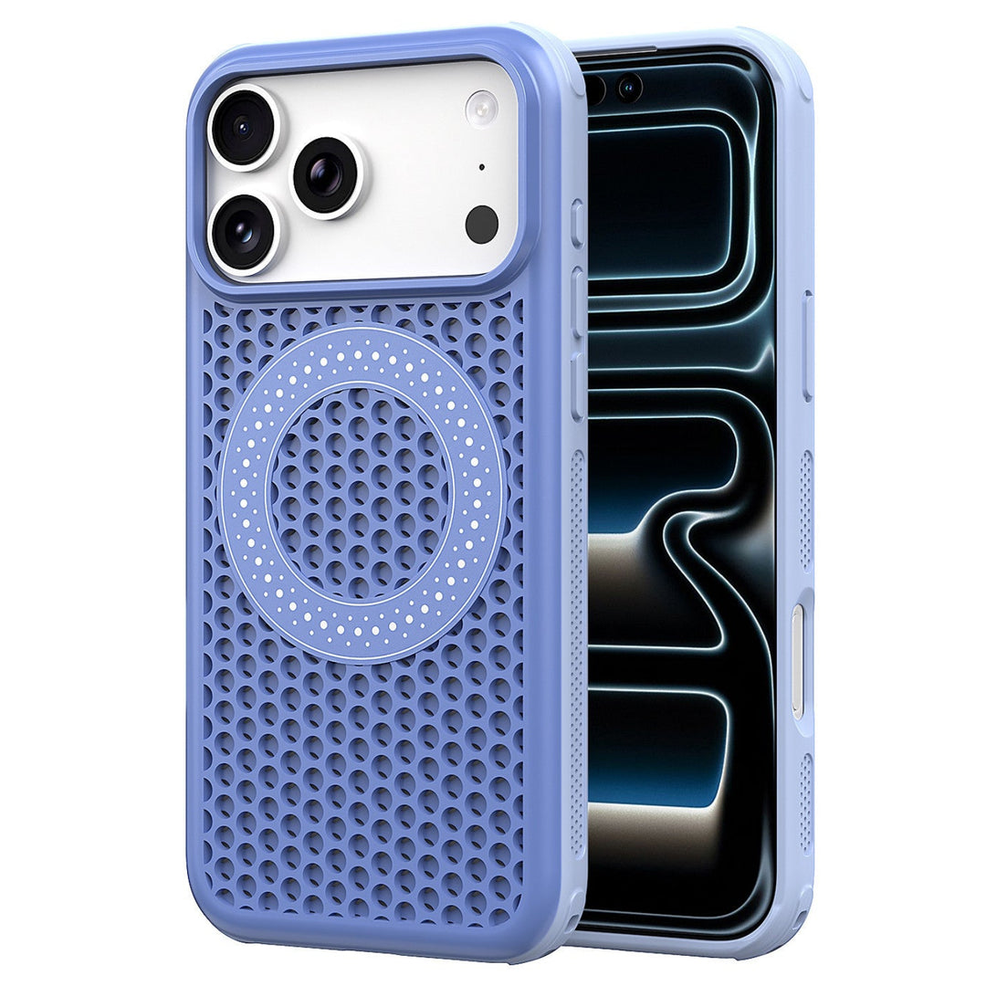 Gelochte/Wärmeableitende MagSafe/Magnet Silikon Hülle/Case für iPhone 18 Pro, 18 Pro Max | ZITOCASES®