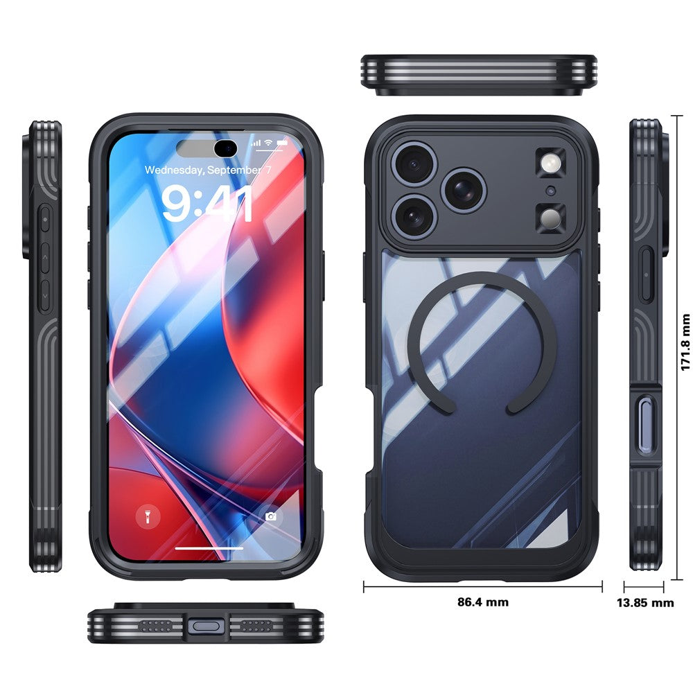 Stoßfeste MagSafe/Magnet Silikon Vollschutz Hülle/Case für iPhone 18 Pro, 18 Pro Max | ZITOCASES®