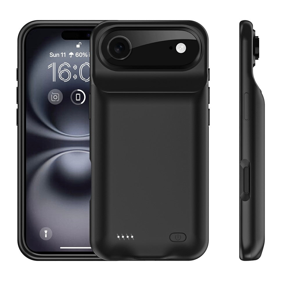 Akku Hülle/Case mit Ladefunktion für iPhone 17, 17 Pro, 17 Pro Max, Air, 16, 16 Plus, 16 Pro, 16 Pro Max, 16e, 15, 15 Plus, 15 Pro, 15 Pro Max, 14, 14 Plus, 14 Pro, 14 Pro Max, 13, 13 Pro, 13 Pro Max, 13 Mini, 12, 12 Pro, 12 Pro Max, 12 Mini, SE, 11 | ZITOCASES®