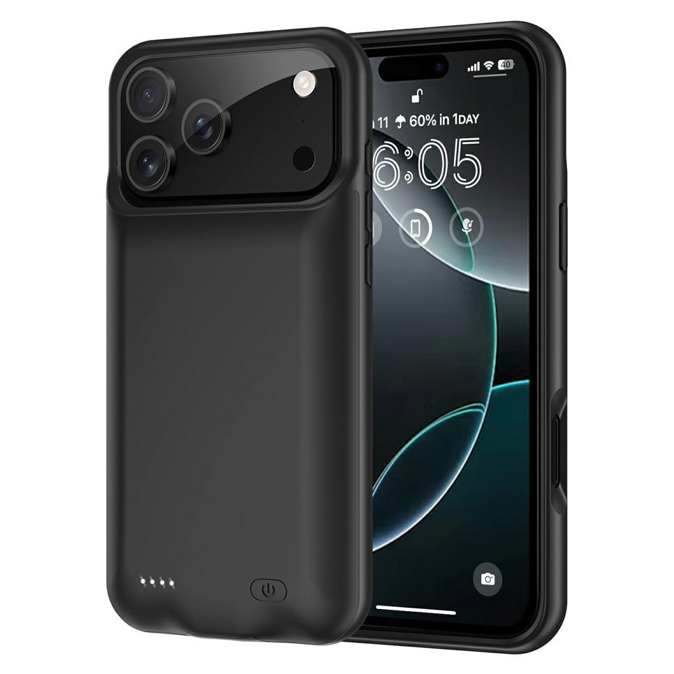 Akku Hülle/Case mit Ladefunktion für iPhone 17, 17 Pro, 17 Pro Max, Air, 16, 16 Plus, 16 Pro, 16 Pro Max, 16e, 15, 15 Plus, 15 Pro, 15 Pro Max, 14, 14 Plus, 14 Pro, 14 Pro Max, 13, 13 Pro, 13 Pro Max, 13 Mini, 12, 12 Pro, 12 Pro Max, 12 Mini, SE, 11 | ZITOCASES®