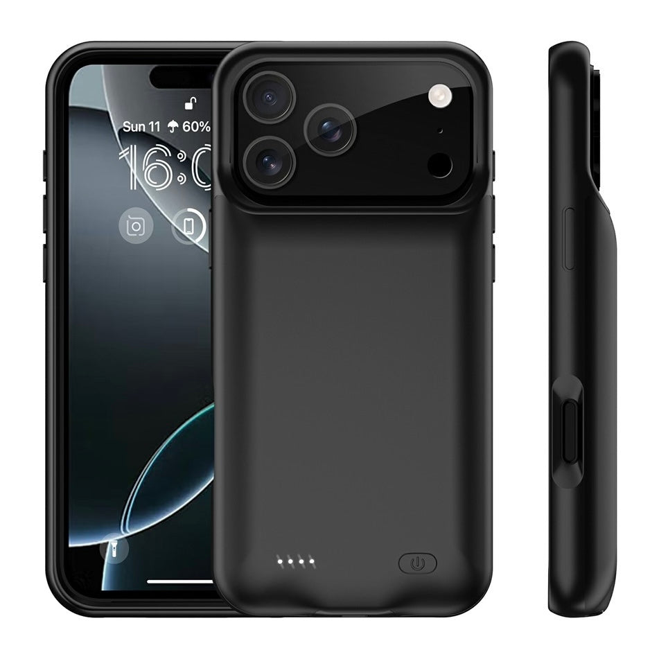 Akku Hülle/Case mit Ladefunktion für iPhone 17, 17 Pro, 17 Pro Max, Air, 16, 16 Plus, 16 Pro, 16 Pro Max, 16e, 15, 15 Plus, 15 Pro, 15 Pro Max, 14, 14 Plus, 14 Pro, 14 Pro Max, 13, 13 Pro, 13 Pro Max, 13 Mini, 12, 12 Pro, 12 Pro Max, 12 Mini, SE, 11 | ZITOCASES®