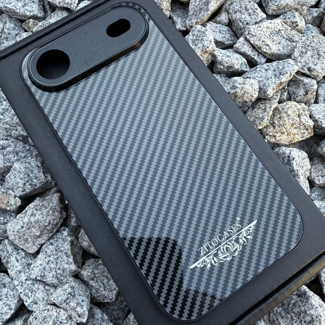 Carbon Optik Panzerglas Hülle/Case für iPhone Air | ZITOCASES®
