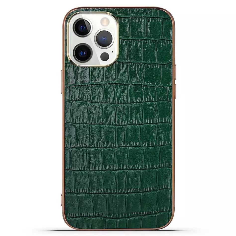 SALE | iPhone 13 Pro | Krokodil-Leder Optik Hülle/Case | ZITOCASES®