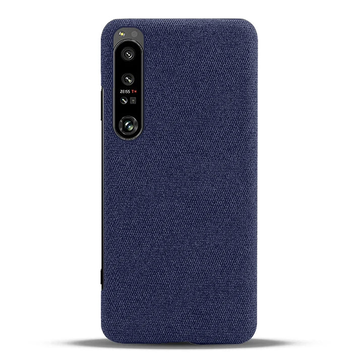 Stoff überzogene Soft Hülle/Case für Sony Xperia 10 VI | ZITOCASES®