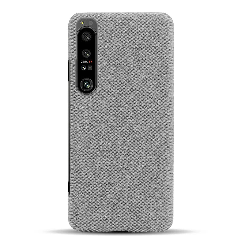 Stoff überzogene Soft Hülle/Case für Sony Xperia 10 VI | ZITOCASES®