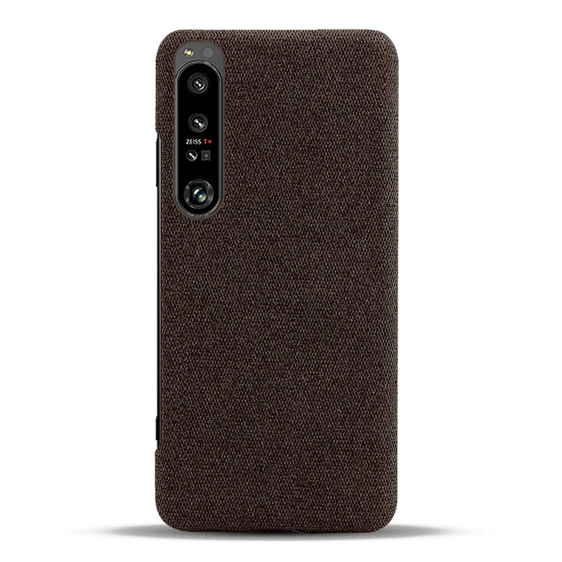 Stoff überzogene Soft Hülle/Case für Sony Xperia 10 VI | ZITOCASES®