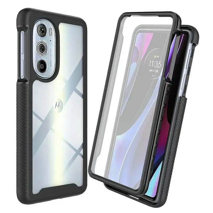 Stoßfeste Silikon Vollschutz Hülle/Case für Motorola Edge 50, 40-Serie | ZITOCASES®