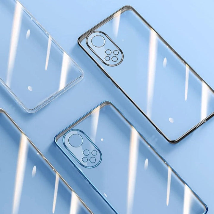 Transparent/Chrom Soft Hülle/Case verschiedene Farben für OnePlus 12R, 12, 11, 10T, 10 Pro-Serie | ZITOCASES®