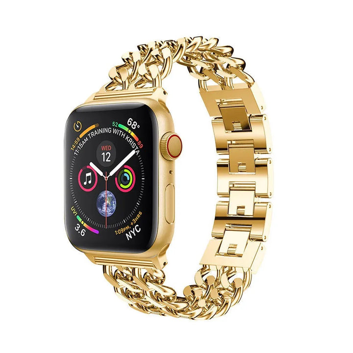 Edelstahl Gliederarmband/Kette für Apple Watch Series 10, 9, 8, 7, 6, 5, 4, 3, 2 ,1, SE, Ultra | ZITOCASES®