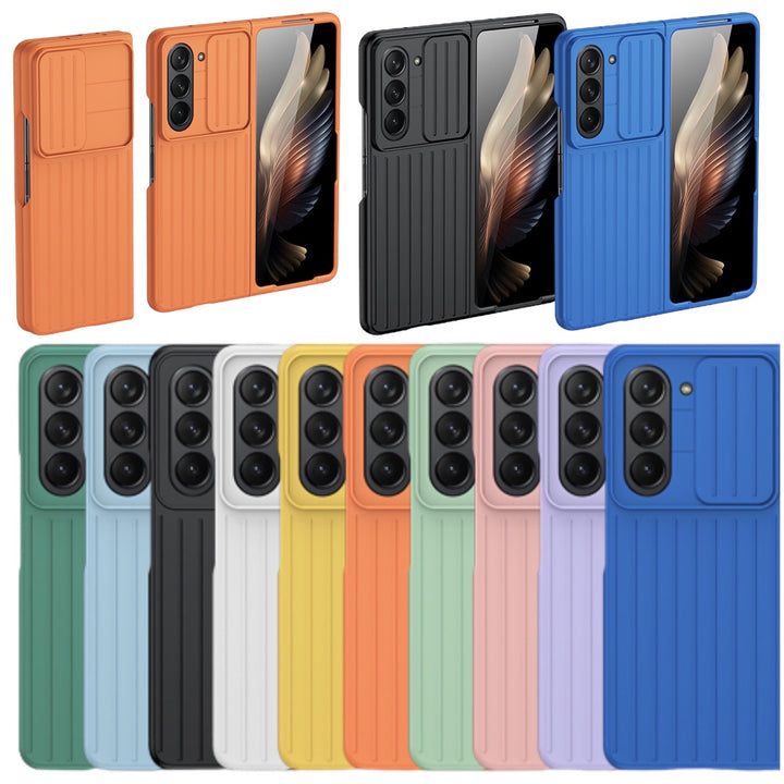 Bunte/Gestreifte Kamera Schutz Plastik Hülle/Case für Samsung Galaxy Z Fold 6, 5, 4, 3, 2 | ZITOCASES®