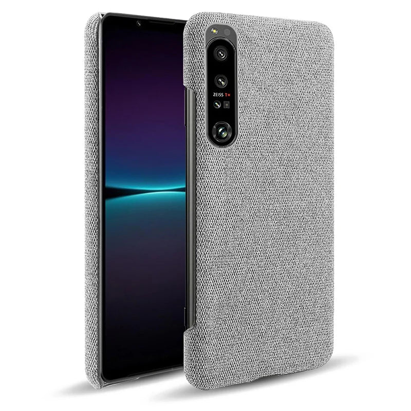 Stoff überzogene Soft Hülle/Case für Sony Xperia 10 VI | ZITOCASES®