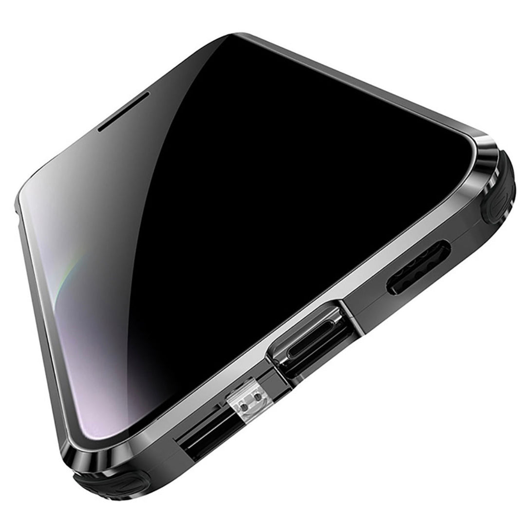 360° [SICHTSCHUTZ 9H-Glas] Aluminium Vollschutz Hülle/Case für iPhone 16, 15-Serie | ZITOCASES®