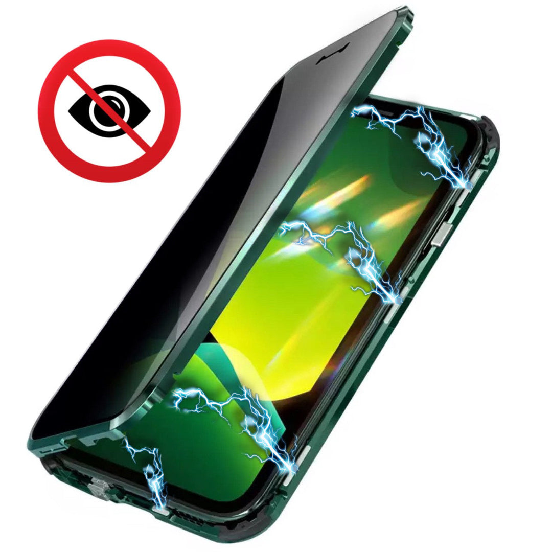 360° [SICHTSCHUTZ 9H-Glas] Aluminium Vollschutz Hülle/Case für iPhone 16, 15-Serie | ZITOCASES®