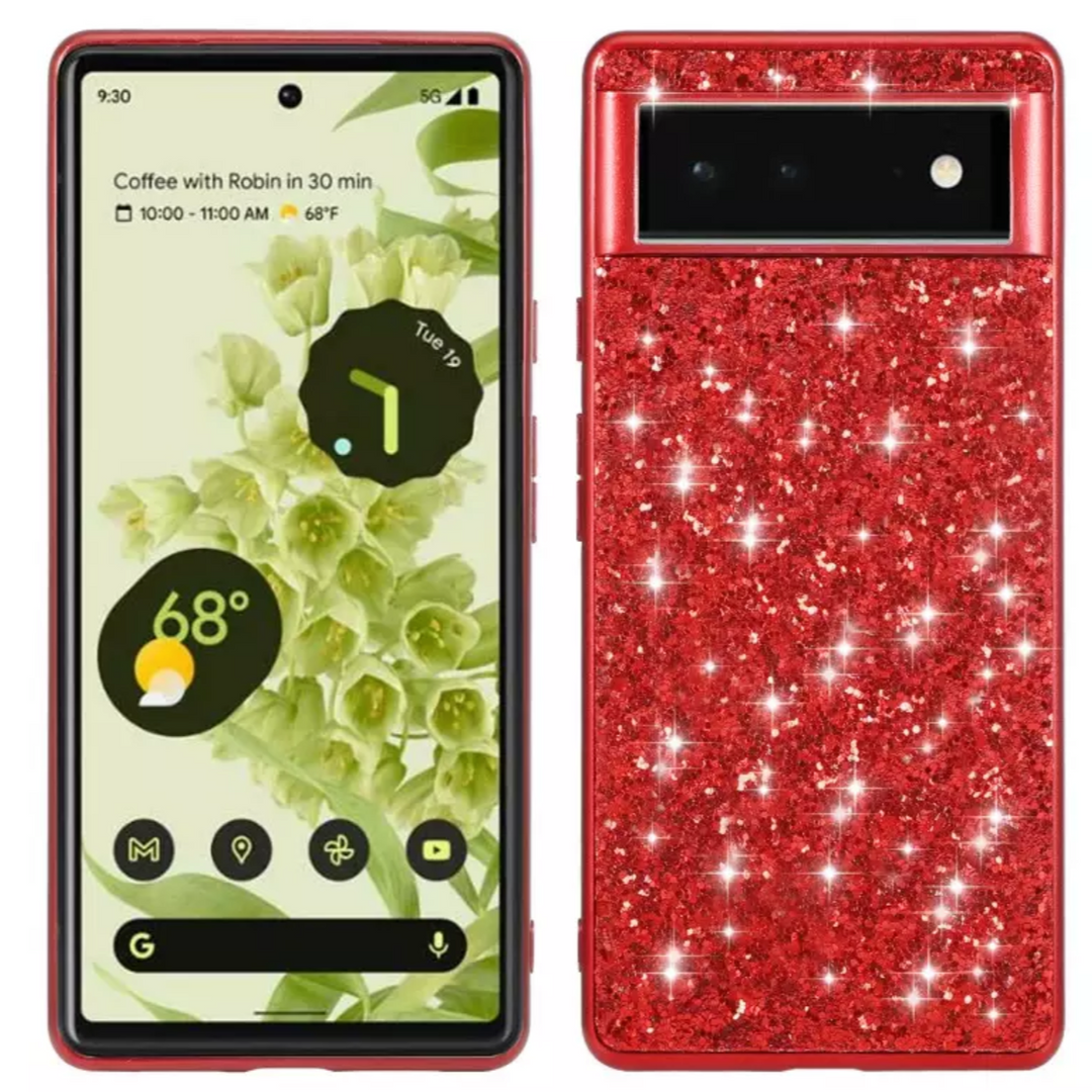 Glitzer Soft Hülle/Case für Google Pixel 9, 8-Serie | ZITOCASES®