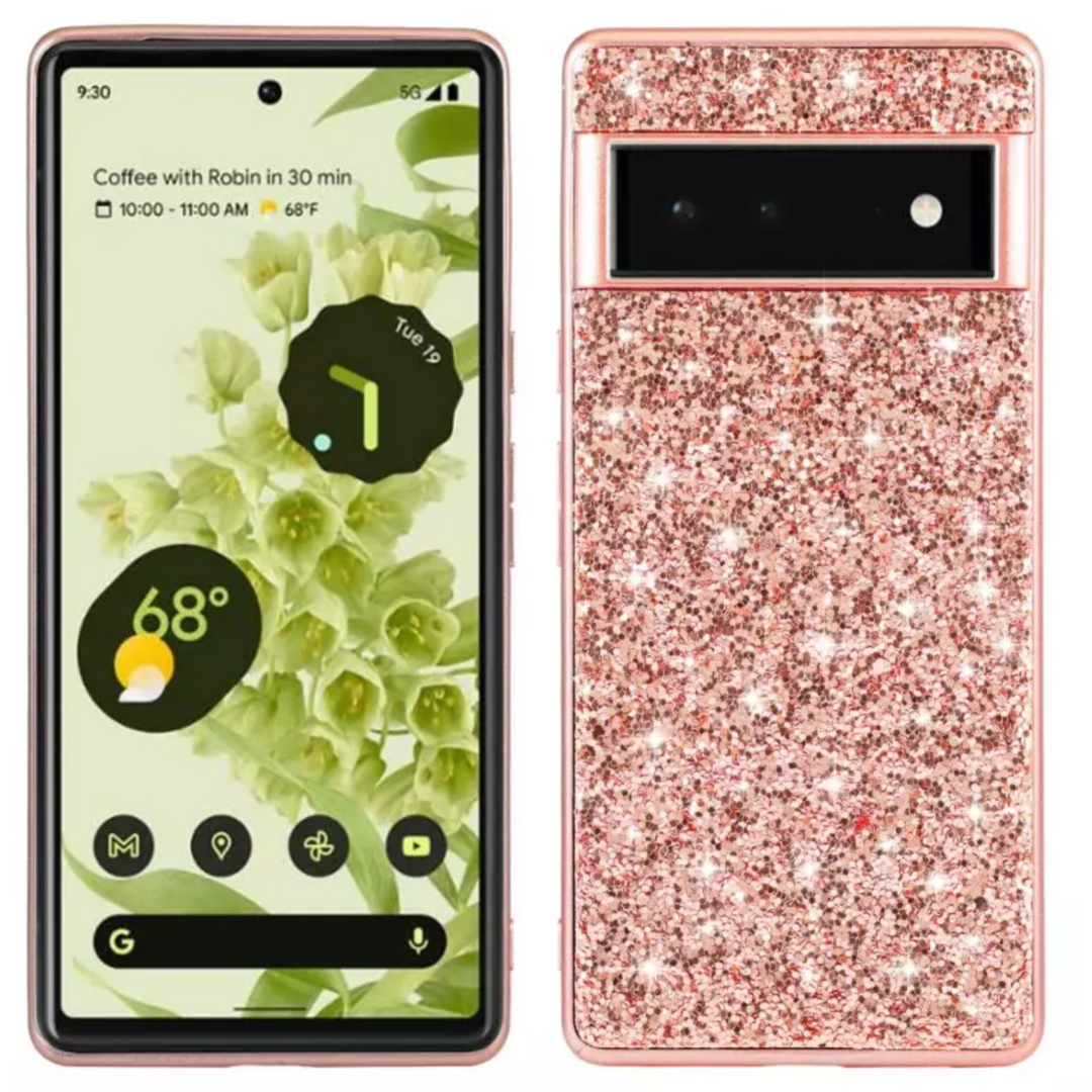 Glitzer Soft Hülle/Case für Google Pixel 9, 8-Serie | ZITOCASES®