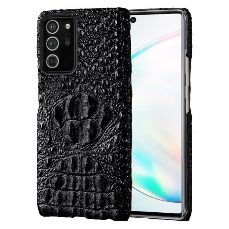 3D Krokodil-Kunstleder Hülle/Case für Samsung Galaxy S25, Note-Serie | ZITOCASES®