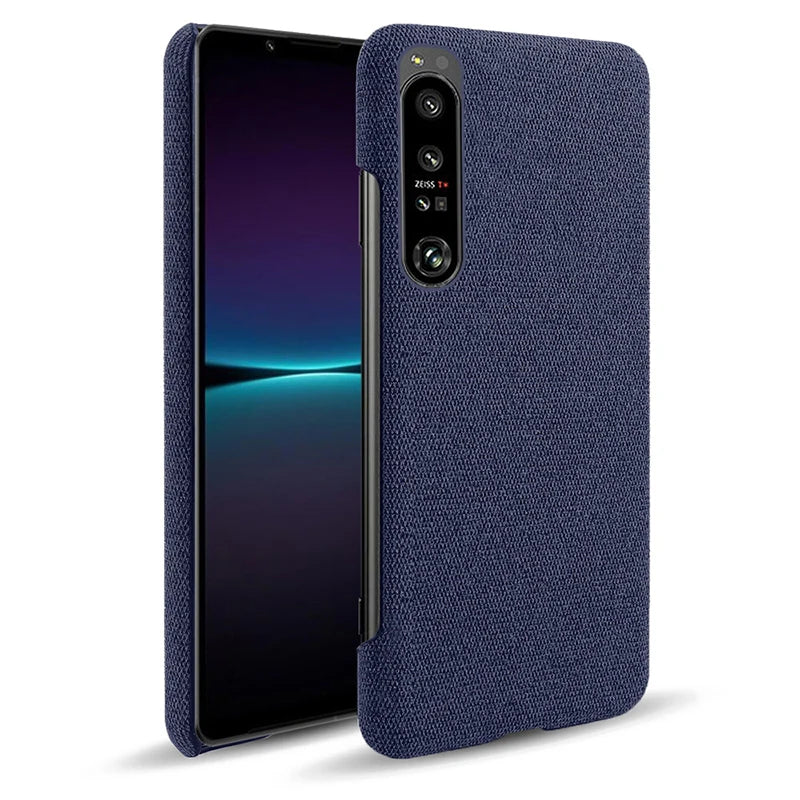 Stoff überzogene Soft Hülle/Case für Sony Xperia 10 VI | ZITOCASES®