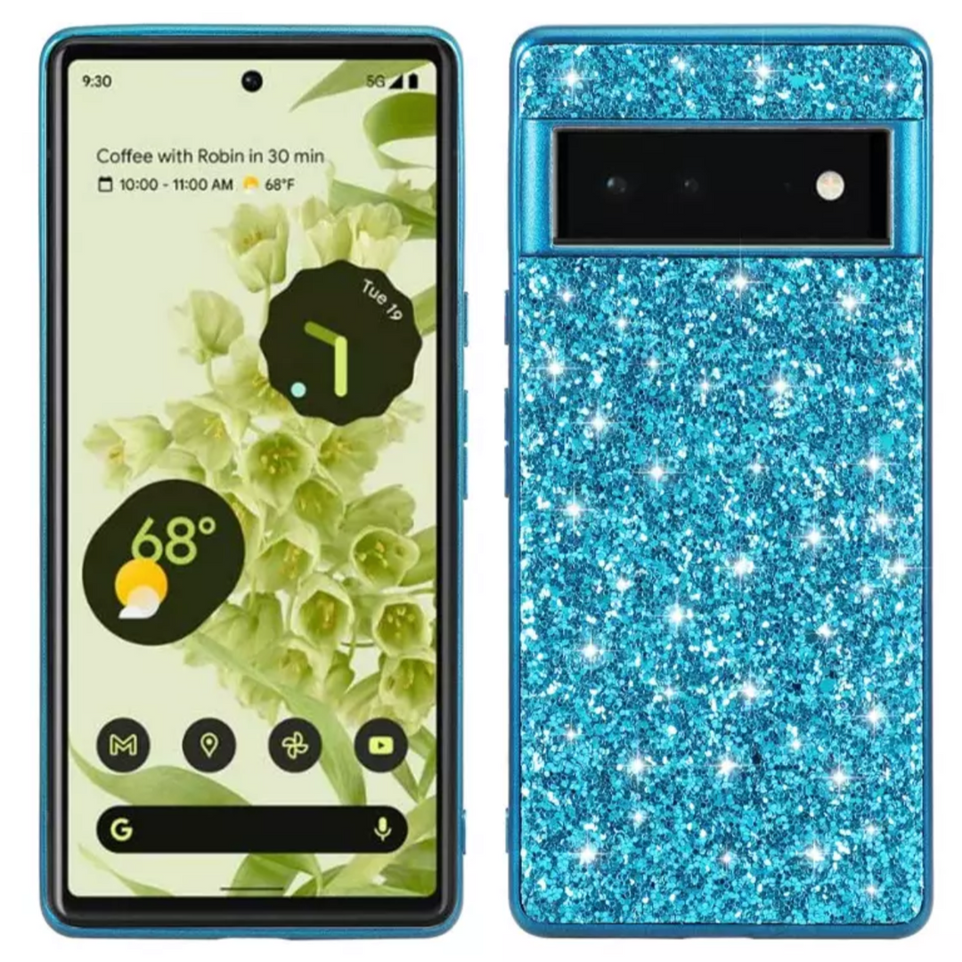 Glitzer Soft Hülle/Case für Google Pixel 9, 8-Serie | ZITOCASES®