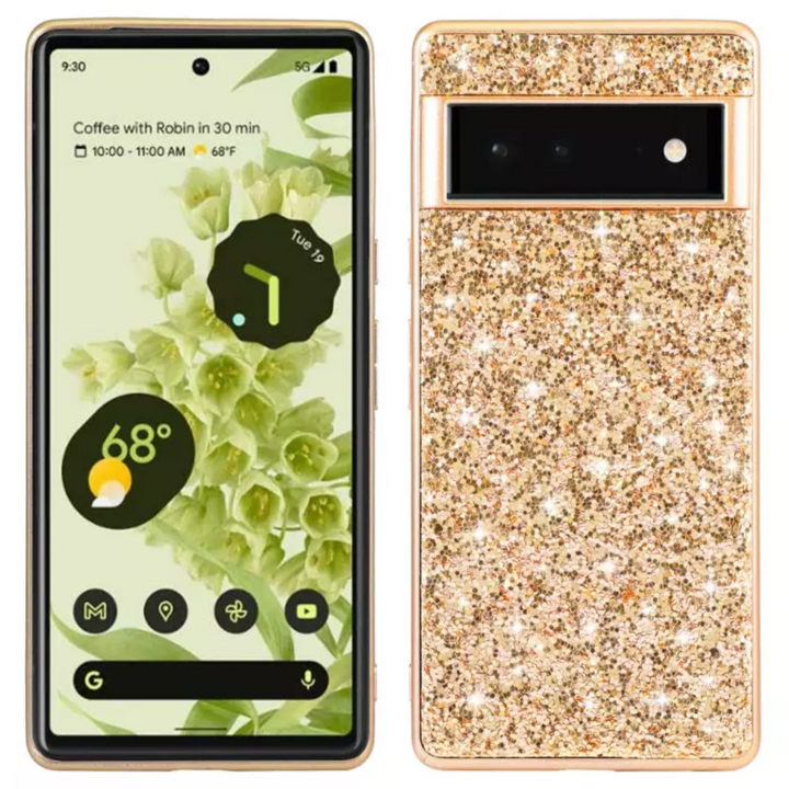 Glitzer Soft Hülle/Case für Google Pixel 9, 8-Serie | ZITOCASES®