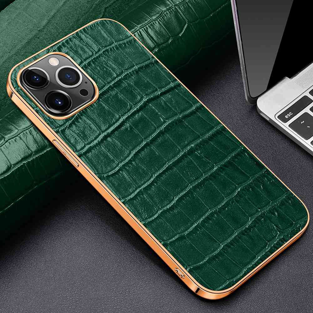 SALE | iPhone 13 Pro | Krokodil-Leder Optik Hülle/Case | ZITOCASES®