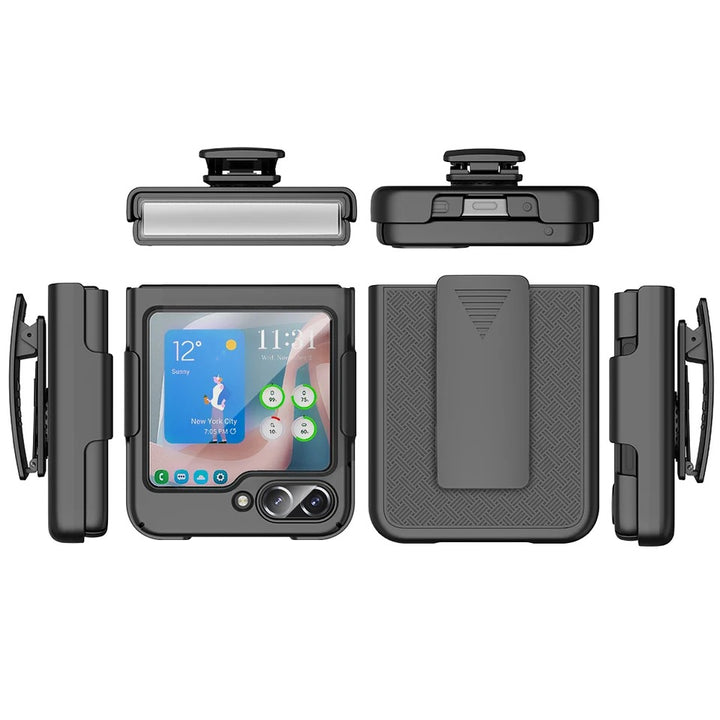 Zweiteilige Outdoor Hülle/Case inkl. Clip/Auflage für Samsung Galaxy Z Flip 6, 5, 4, 3 | ZITOCASES®