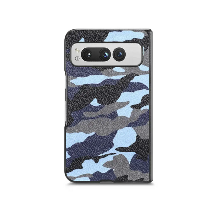 Kunstleder Camouflage/Tarnfarben Hülle/Case für Google Pixel Fold | ZITOCASES®